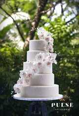 Orchid Cascade Wedding Pulse Patisserie
