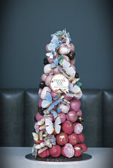 PAPILLON Croquembouche Pulse Patisserie 40 Pink Ombre