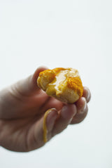 SALTED EGG YOLK CREAM PUFF Pastries & Gifts Pulse Patisserie