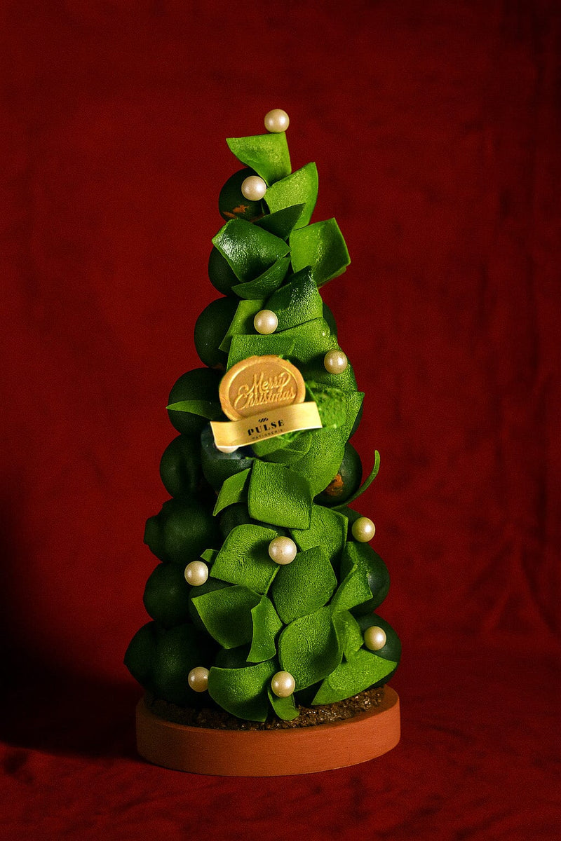 AMAZING GREEEN CROQUEMBOUCHE Pulse Patisserie 