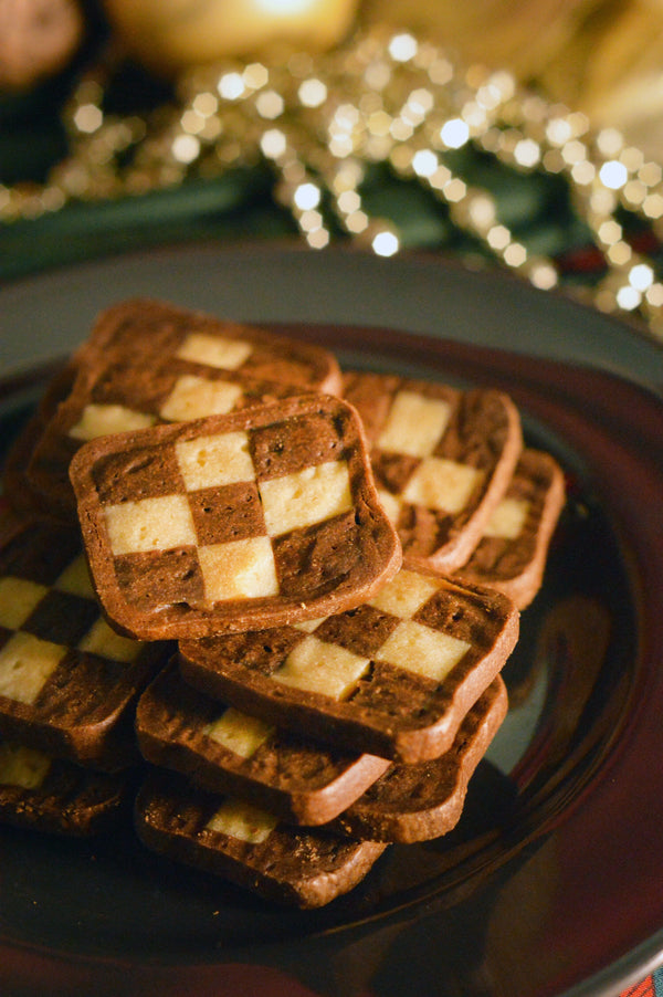 CHECKERBOARD COOKIES (Reduced Sugar) Pastries & Gifts Pulse Patisserie 