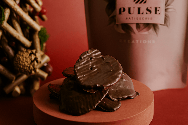 CHILI DARK CHOCOLATE POTATO CHIP Pastries & Gifts Pulse Patisserie 