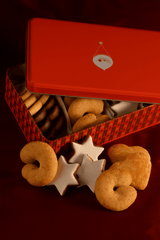 CHRISTMAS COOKIE TIN Go On Rouge Pulse Patisserie 