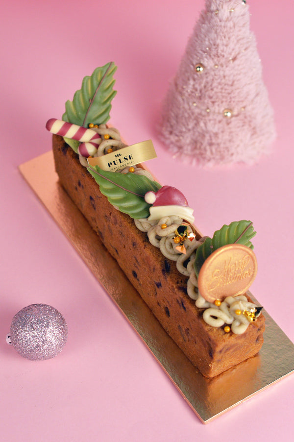 FRUIT CAKE LOAF (NON-ALCOHOLIC) Christmas 2021 Pulse Patisserie 