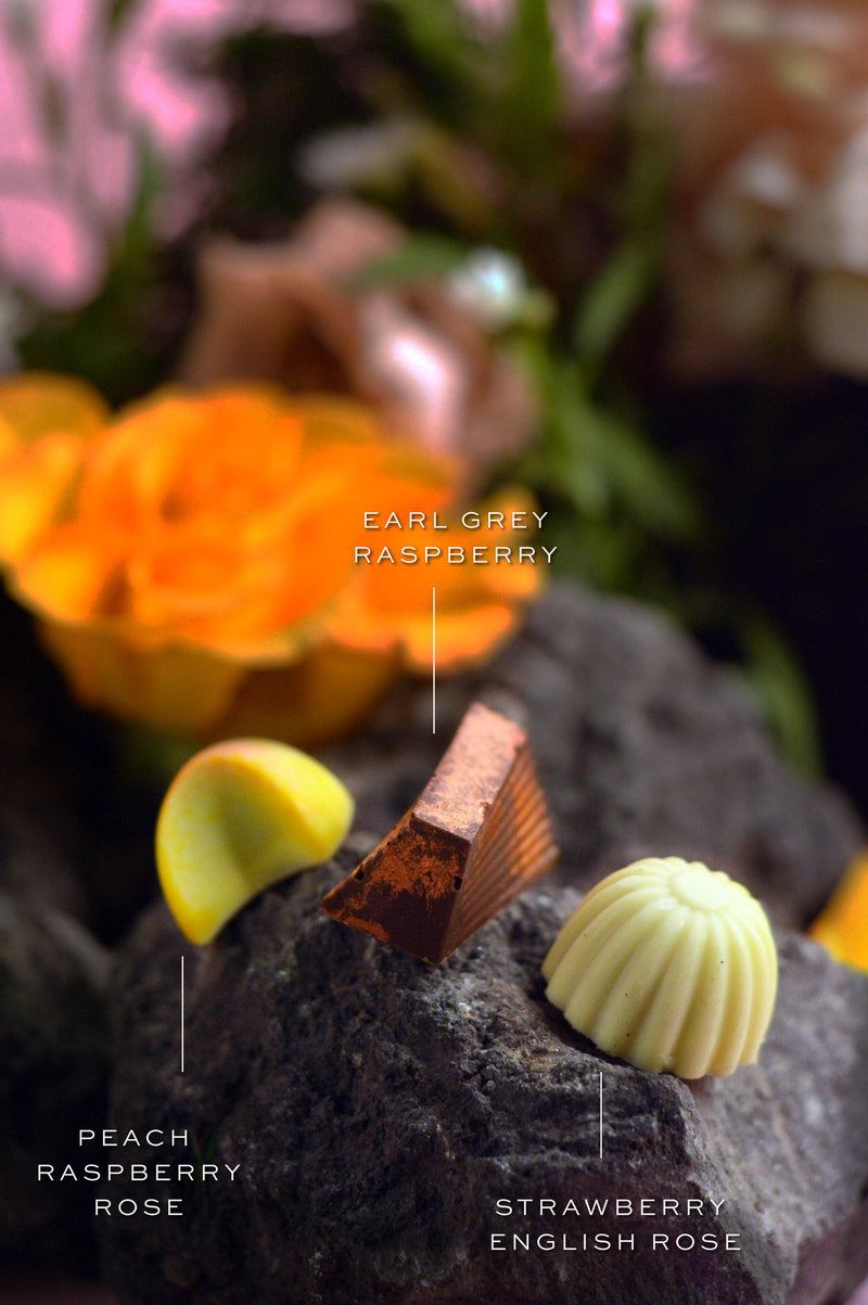 FRUIT & TEA CHOCOLATE PRALINES Pastries & Gifts Pulse Patisserie 