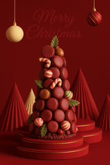 MACARON TREE XMAS 2025 Pulse Patisserie 