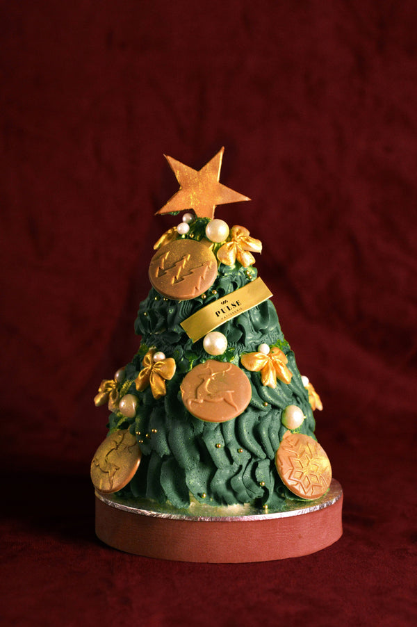 MINI CHRISTMAS TREE CAKE Cakes & Dessert Bars Pulse Patisserie 