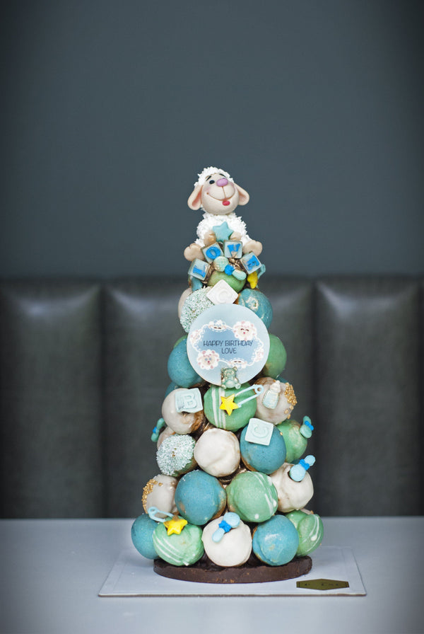 BABY DON'T HERD ME- BOY'S THEME (Sheep Croquembouche) Croquembouche Pulse Patisserie 