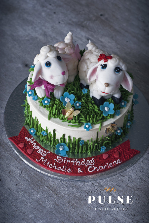 Bah Bah Sheep Twin Customized 2 Weeks Pulse Patisserie 