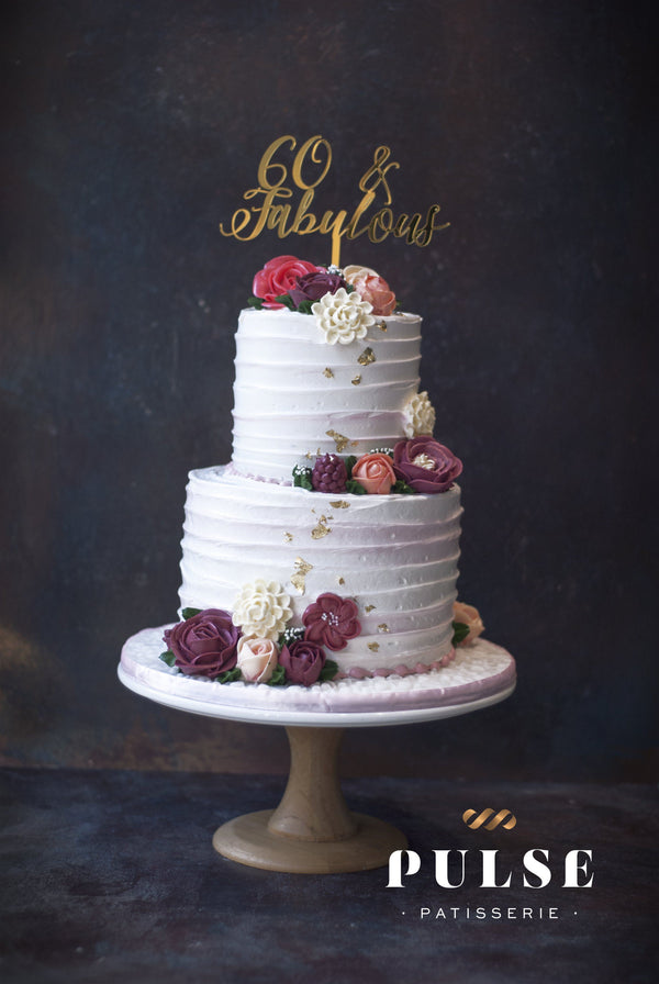 Buttercream Flowers Customized 3 Weeks Pulse Patisserie 
