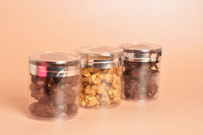 CHOCOLATE ENROBED NUTS Pastries & Gifts Pulse Patisserie 