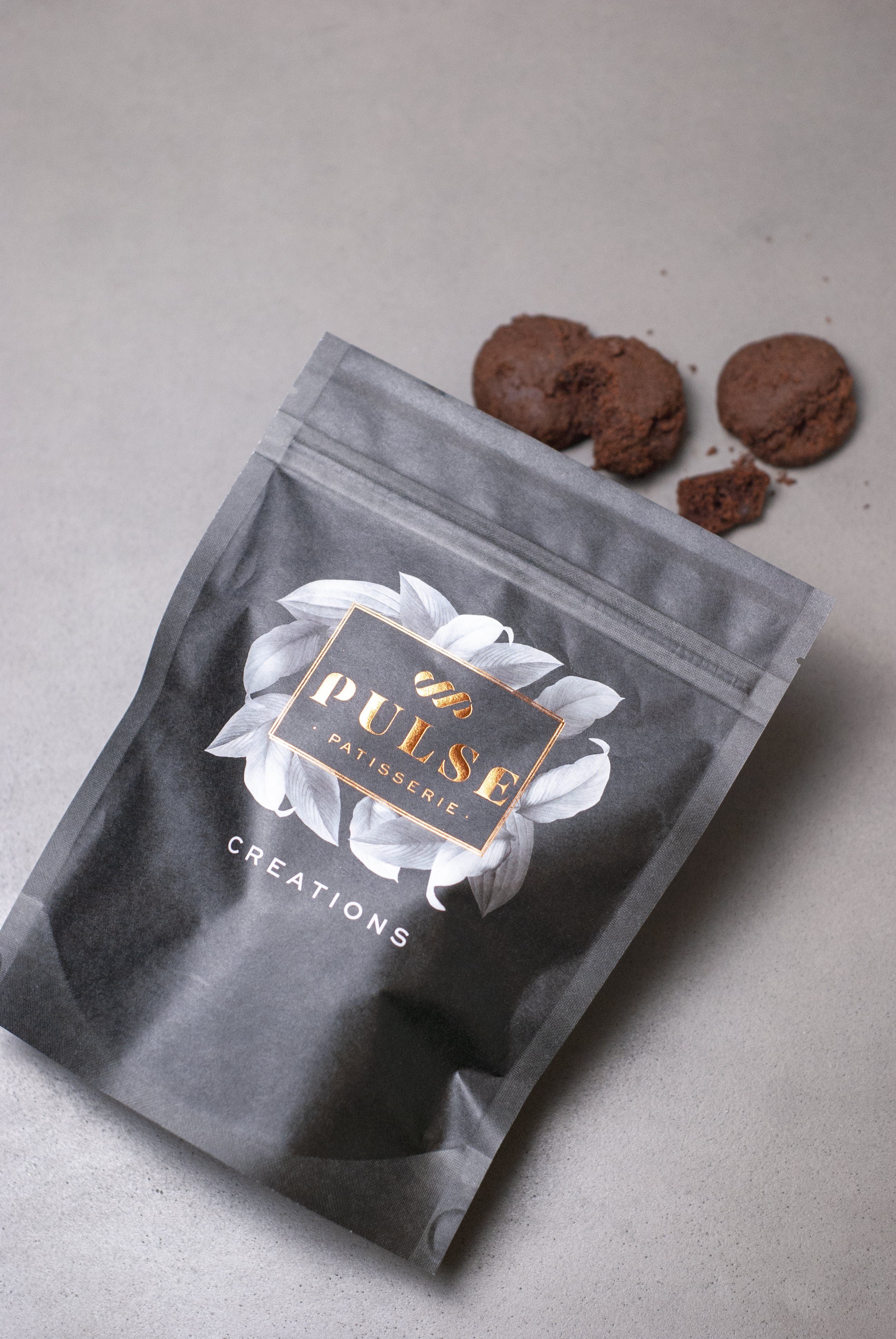 DOUBLE CHOCOLATE FUDGE COOKIE | Pulse Patisserie